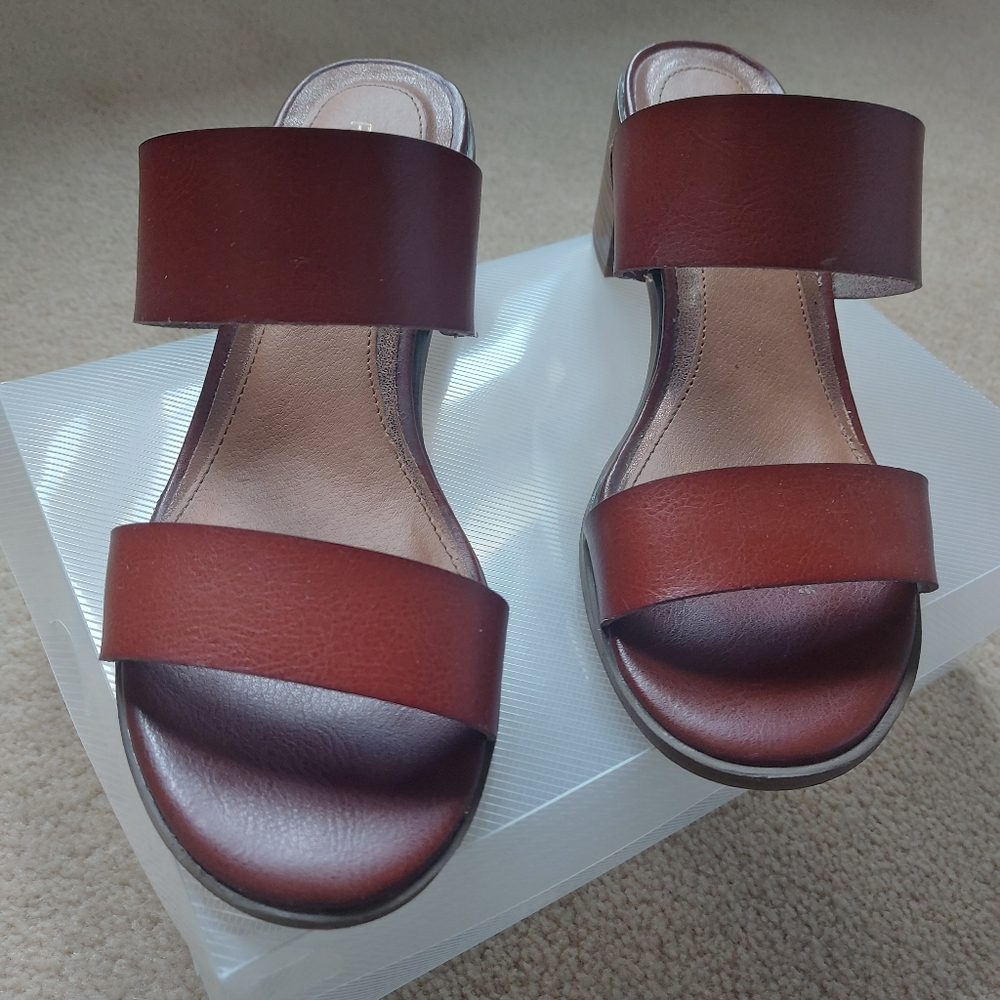 Brown sandals
